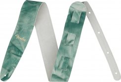 Fender Tie Dye Leather Strap Sage Green diržas gitarai