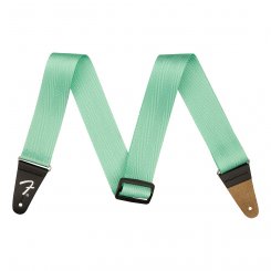 Fender 2 inch Am Pro Seat Belt Strap Mystic Surf Green diržas gitarai