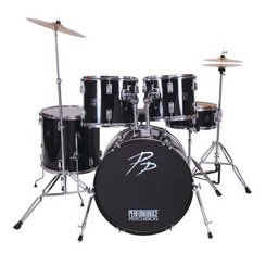 Performance Percusssion PP250BLK būgnų komplektas